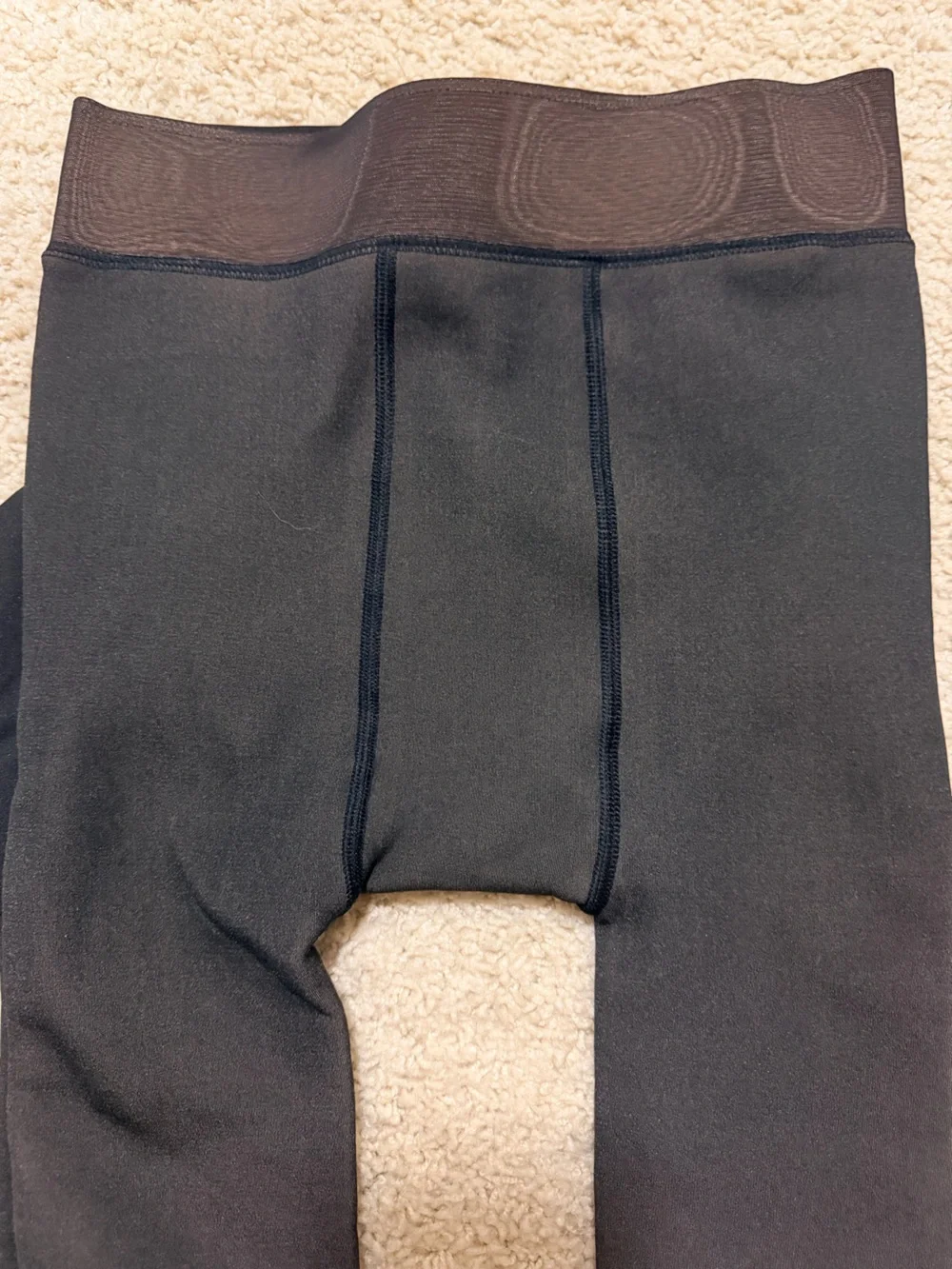 Women’s Black Fleece Lined Tights